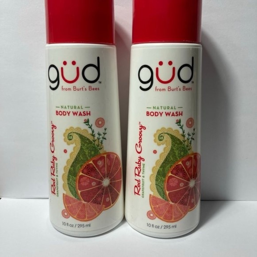 4 Gud Body Wash Red Ruby Groovy Grapefruit Thyme